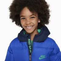 Nike Colorblock Puffer Little Kids Куртка синий