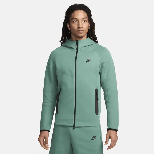 Nike Sportswear Tech Fleece Windrunner мужские Full-Zip Толстовка с капюшоном цвет зеленый