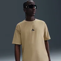 Nike ACG мужские футболка цвет коричневый