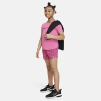 Nike One Big дитячі (Girls') Woven З високою талією шорти колір червоний