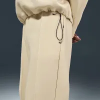 Nike Tech чоловічі Fleece Crew колір коричневий