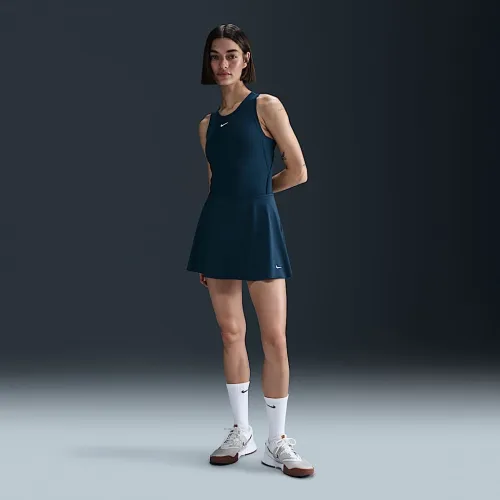 Nike Victory женская Dri-FIT Flouncy Tennis юбка синий
