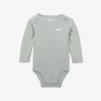 Nike Essentials Baby (0-9M) 3-Piece Bodysuit набор цвет серый