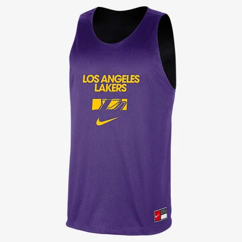 Los Angeles Lakers Courtside чоловічі Nike NBA Mesh Practice Jersey колір фіолетовий
