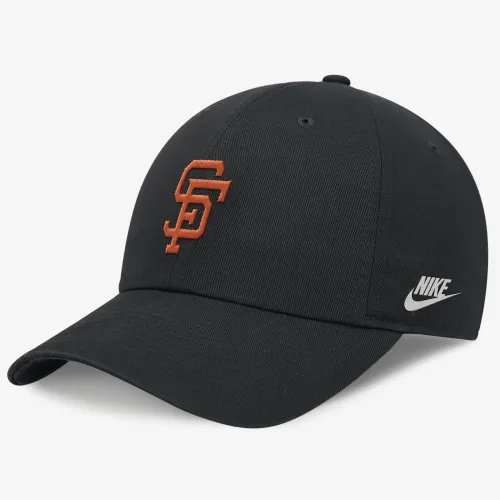 San Francisco Giants Rewind Cooperstown Club мужские Nike MLB Adjustable Hat цвет черный