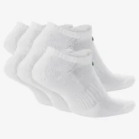 Nike Everyday Cushioned тренувальні No-Show шкарпетки (6 пар) колір білий