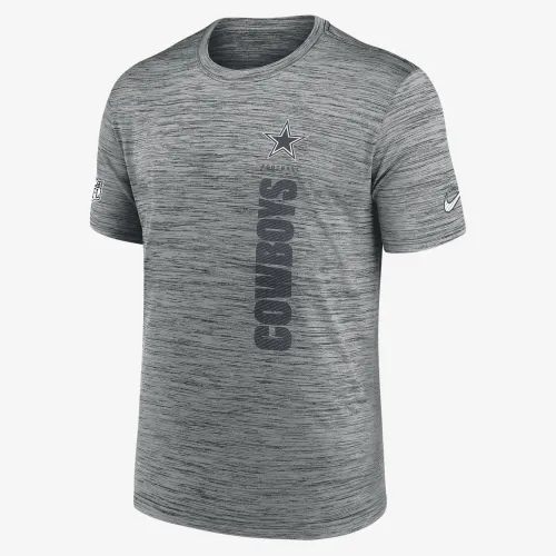 Dallas Cowboys Sideline Velocity чоловічі Nike Dri-FIT NFL футболка колір сірий