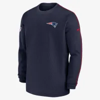 New England Patriots Sideline Coach Men’s Nike NFL Long-Sleeve Top блакитний