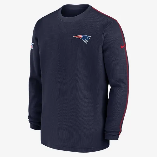 New England Patriots Sideline Coach Men’s Nike NFL Long-Sleeve Top блакитний