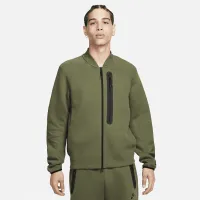 Nike Sportswear Tech Fleece мужские Bomber Куртка цвет зеленый