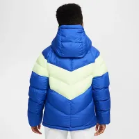 FC Barcelona Third Big детские Nike Soccer Synthetic-Fill Hooded Куртка синий
