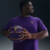 Nike Kobe мужские баскетбольные футболка цвет фиолетовый