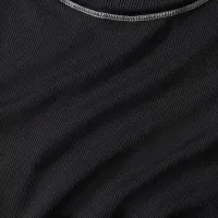 Nike One Fitted жіноча Dri-FIT Ribbed Tank Top колір чорний