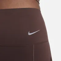 Nike Go женская Therma-FIT С высокой Талией 7/8 лосины с карманамицвет коричневый
