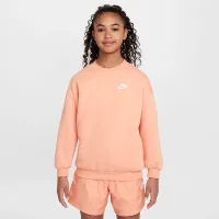 Nike Sportswear Club Fleece Big дитячі оверсайз світшот Orange
