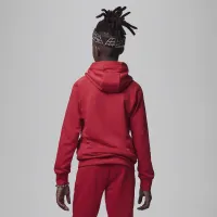 Nike Jordan Sport Crossover Pullover Big Kids Dri-FIT Толстовка з капюшоном колір червоний
