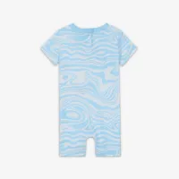 Nike Sportswear Paint Your Future Baby (0-9M) Tee Romper блакитний