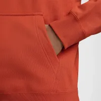 Nike Solo Swoosh мужские Fleece Pullover Толстовка с капюшоном цвет красный