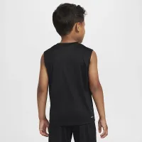 Nike Dri-FIT Little детские Multi Sleeveless Top цвет черный