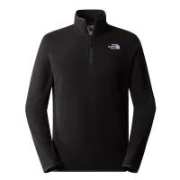 Кофта/футболка The North Face 100 Glacier 1/4 Zip Fleece 0A855WJK31 - Чорна