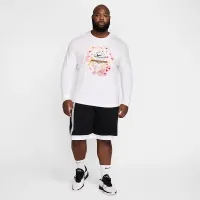 Nike мужские Max90 Long-Sleeve баскетбольные футболка цвет белый