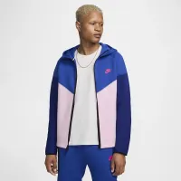 Nike Sportswear Tech Fleece Windrunner мужские Full-Zip Толстовка с капюшоном синий