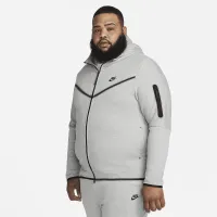 Nike Sportswear Tech Fleece мужские Full-Zip Толстовка с капюшоном цвет серый