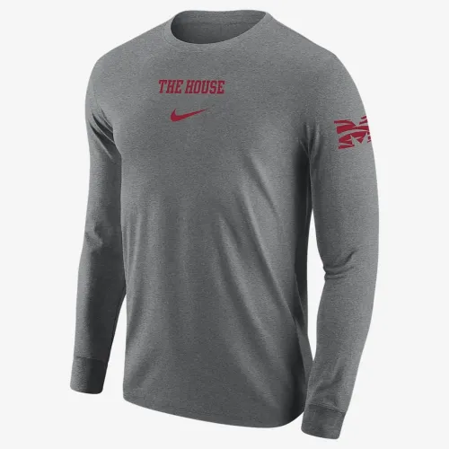 Morehouse чоловічі Nike College Long-Sleeve футболка колір сірий