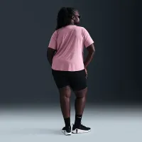 Nike One Classic жіноча Dri-FIT Short-Sleeve Top (великі розміри) Pink