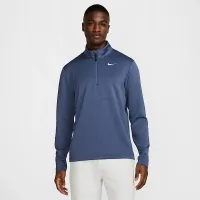 Nike Victory чоловічі Dri-FIT Therma Flex 1/2-Zip для гольфу Top блакитний