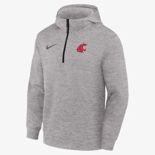 Washington State Cougars Nike NCAA мужские баскетбольные Coaches' Pullover Толстовка с капюшоном цвет серый