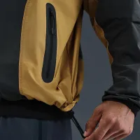 Nike Tech чоловічі Dri-FIT Woven Color-Block Windrunner оверсайз Куртка колір сірий