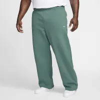 Nike Solo Swoosh чоловічі Open-Hem Fleece Pants колір зелений