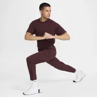 Nike Unlimited мужские Dri-FIT Zippeцвет красный Cuff Versatile Pants цвет красный