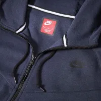 Nike Sportswear Tech Fleece OG чоловічі Full-Zip Толстовка з капюшоном світшот блакитний