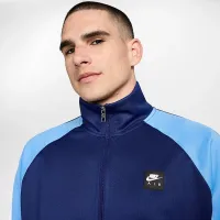 Nike Air мужские Poly-Knit Full-Zip Куртка синий