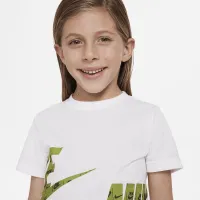 Nike Sportswear Club Little дитячі French Terry шорти комплект колір зелений