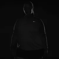 Nike Dri-FIT Swift Element UV женская 1/4-Zip Running Top (большие размеры) цвет серый