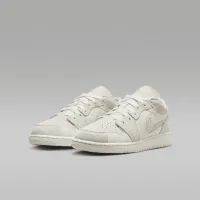 Nike Air Jordan 1 Low SE Craft Big детские Кроссовки цвет коричневый