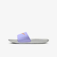 Nike Кофе Big детские Slides цвет фиолетовый