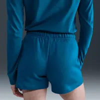 Nike Sportswear Club Fleece женская Mid-Rise шорты синий