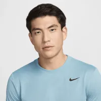 Nike Dri-FIT Legend чоловічі Long-Sleeve Fitness Top блакитний