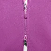 Nike Sportswear Club Fleece Big детские оверсайз Full-Zip Толстовка с капюшоном цвет фиолетовый