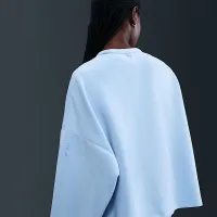 Nike 24.7 ImpossiblySoft жіноча Dri-FIT оверсайз Crew-Neck Top блакитний