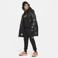 Nike Sportswear Big дитячі (для хлопчиків) Fleece Pullover Graphic Толстовка з капюшоном колір чорний