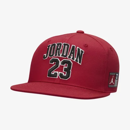 Nike Jordan Jersey Big дитячі Flat Brim Cap колір червоний