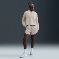 Nike A'ja Wilson жіноча оверсайз Cropped баскетбольні Толстовка з капюшоном колір сірий