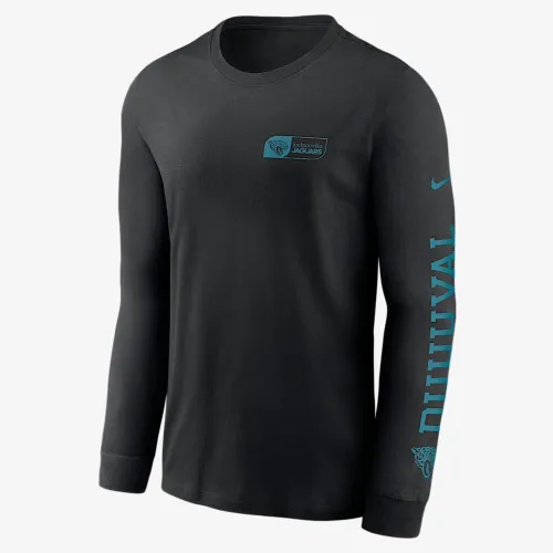 Jacksonville Jaguars All Out чоловічі Nike NFL Long-Sleeve футболка колір чорний