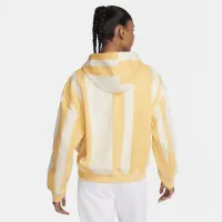 NikeCourt Heritage женская Dri-FIT Printed Tennis Толстовка с капюшоном цвет коричневый