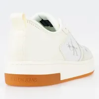Кросівки Calvin Klein Basket Cupsole Low Leather Mono YW0YW00876-02X - Білі